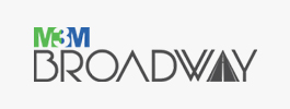 M3M broadway logo